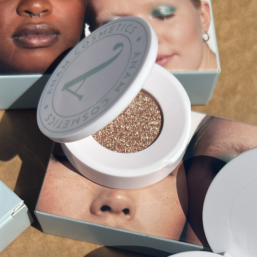 Taupe Biodegradable Glitter Eyeshadow