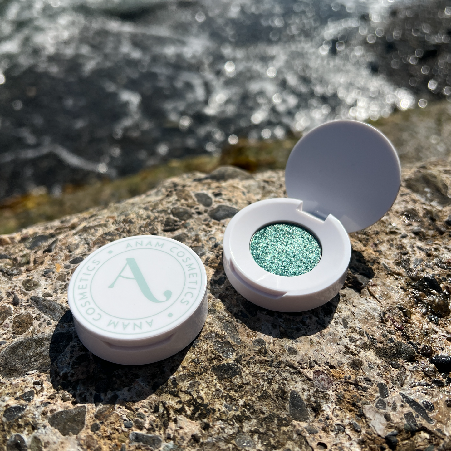 Teal Biodegradable Glitter Eyeshadow